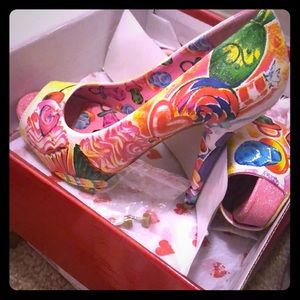 Cupcake high heel platforms